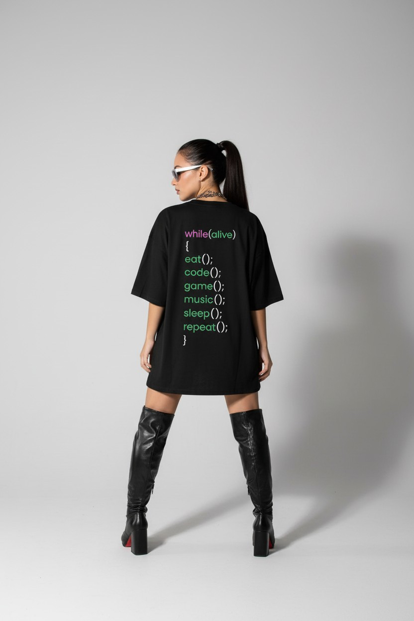 Alive Oversized T-Shirt.