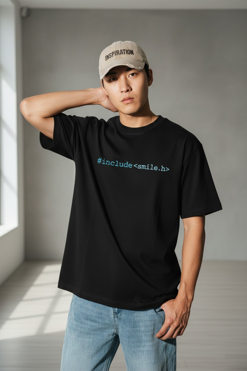 Include Smile Oversized T-Shirt