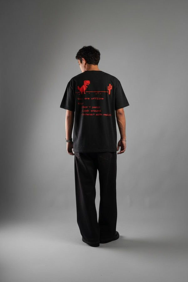Offline Mode Graphic T-Shirt