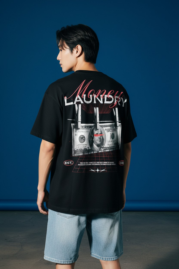Money Laundry Oversized T-Shirt
