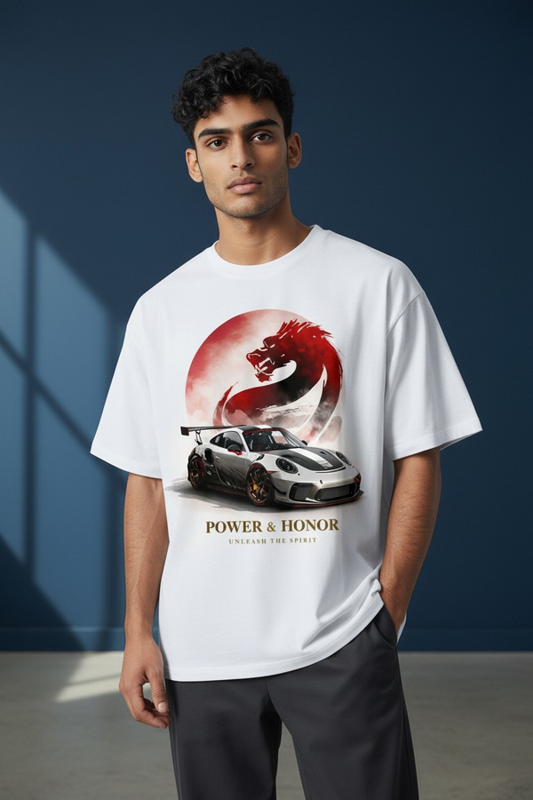 Power & Honor Oversized T-Shirt