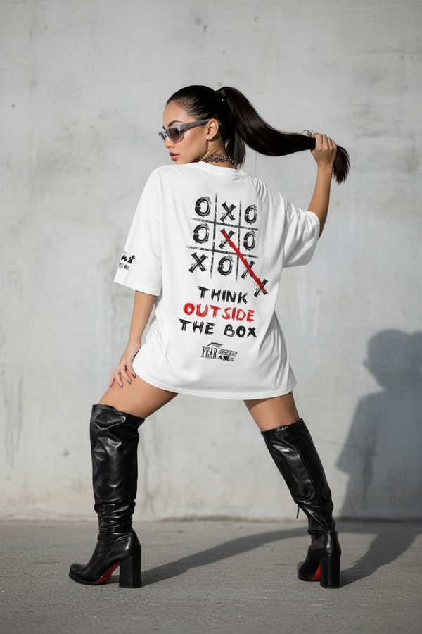 Think Outside Oversized T-Shirt