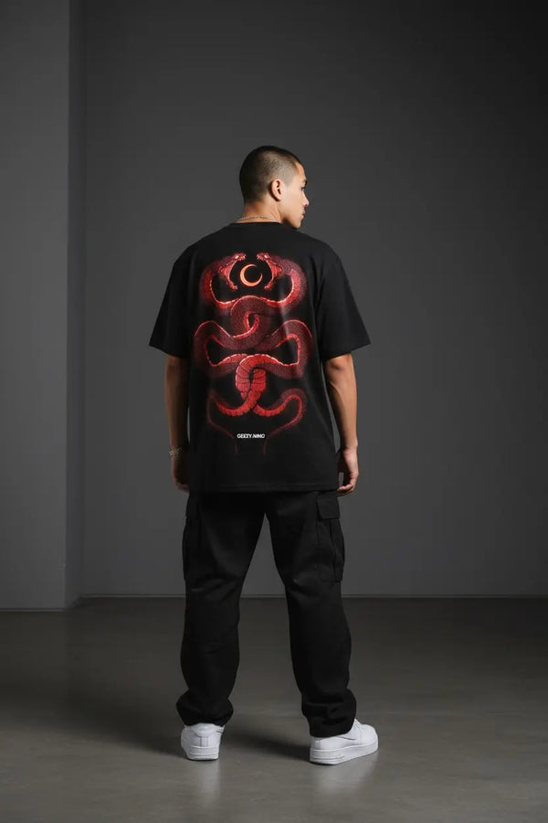 INFERNAL SUN Oversized Acid Wash T-Shirt WestWild