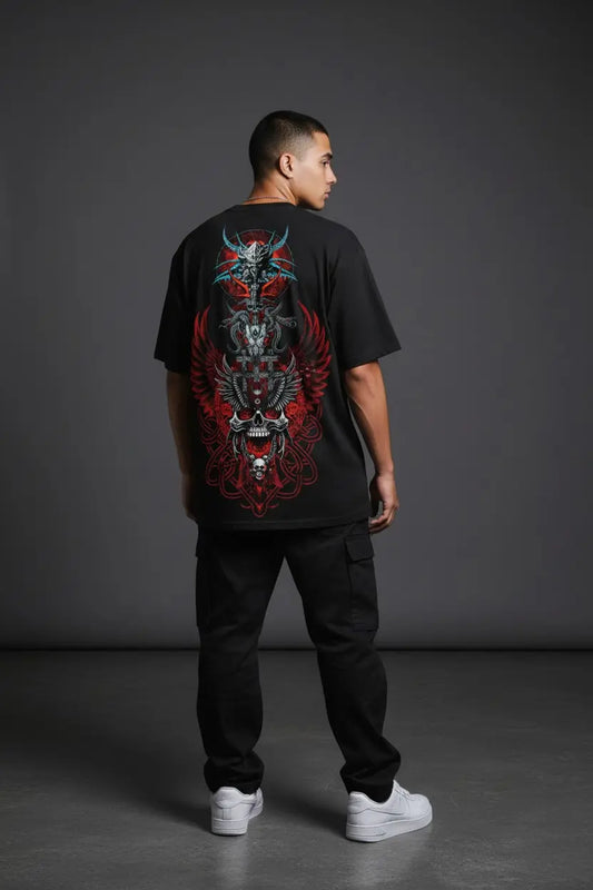 ABYSSAL DOMINION Oversized T-Shirt WestWild