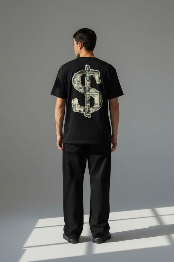 Burnt Dollar Oversized T-Shirt